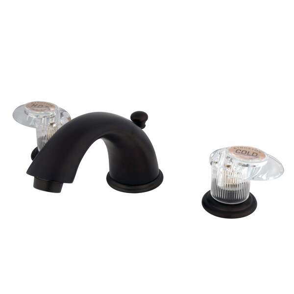 Widespread Bathroom Faucet, Oil Rubbed Bronze